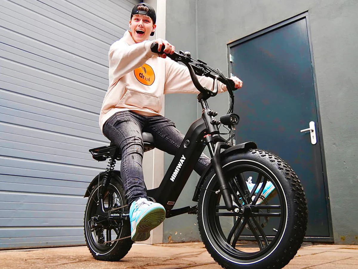 Himiway Long Range Moped-Style Electric Bike Escape Pro